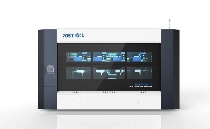 Rbt CNC Faucet Machine for Buffing, Mirror Polishing and Deburring