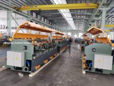 Headstand Type Steel Copper Aluminum Galvanized Cable Wire Drawing Machine