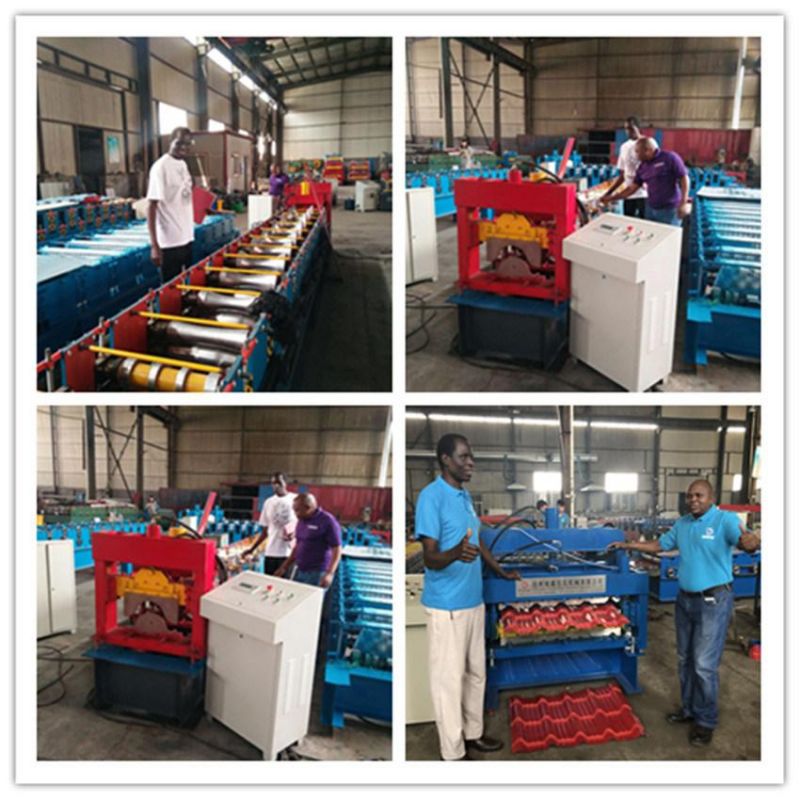 Save Space Double Layer Industrial Roofing Roll Forming Machine