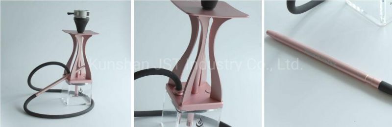 China Supplier Custom CNC Turning Shisha Hookah Aluminum Hookah Pipes