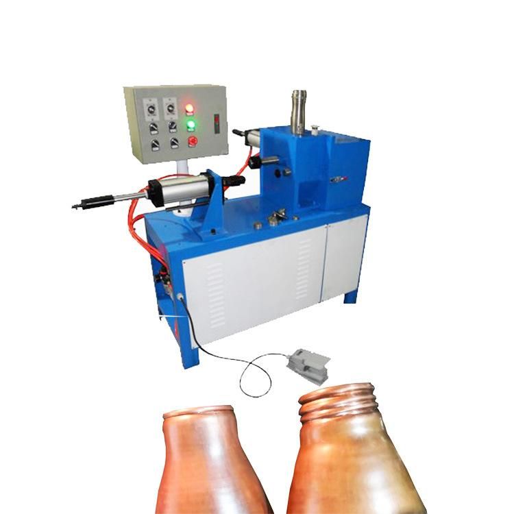 Automatic Copper Aluminum Water Bottle Drawing Press Spinning Machine