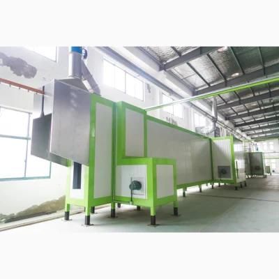 Metal Workpiece and Powder Recovery System Automatic Electrostatic Powder Coating Spray Booth