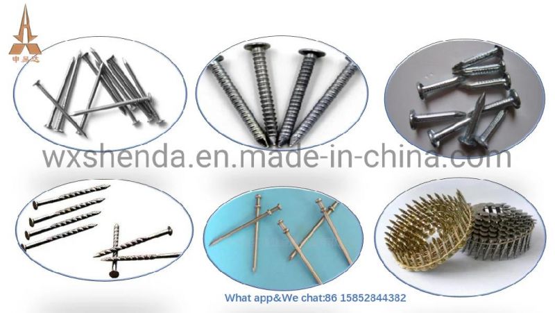 Automatic Concrete Nail/Screw Nail Making Machine, Iron Wire Nail Making Machine Price