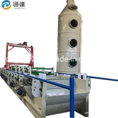 Tongda Electroplating Machine for Sale PP/PVC Electroplating Barrel Line