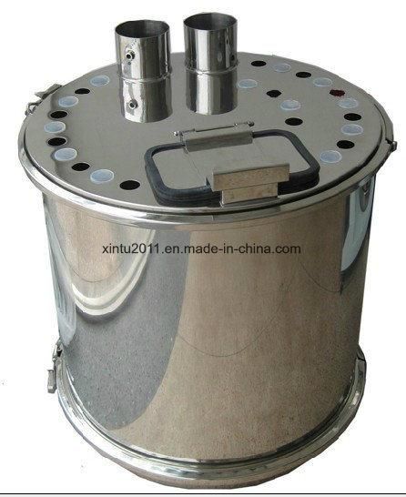 Square Centralized Powder Feed Hopper for Automatic Powder Coating Line