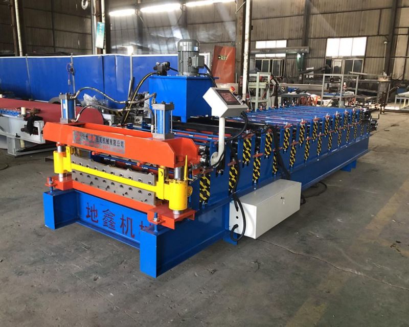 Save Space Double Layer Industrial Roofing Roll Forming Machine