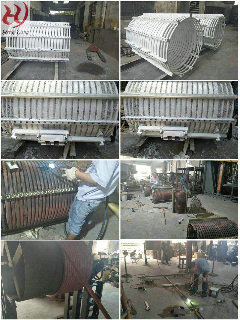 Aluminum Shell Induction Melting Furnace in Stock