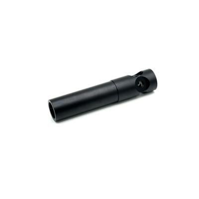 Aluminum Alloy Pipe Filter Tubing Black Anode CNC Machine Processing Factory Customization