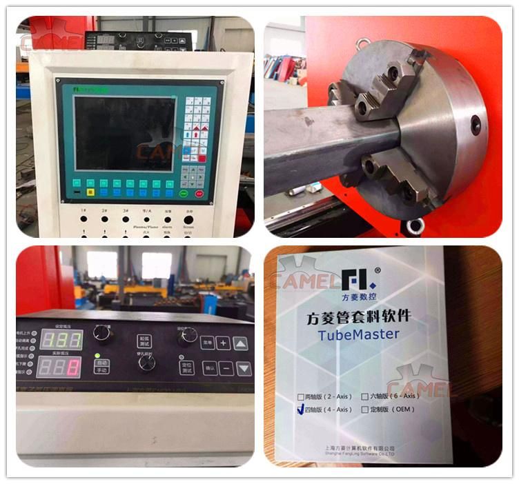 Ca-6000 3000 CNC Machine Cutting Machine Round and Square Pipe