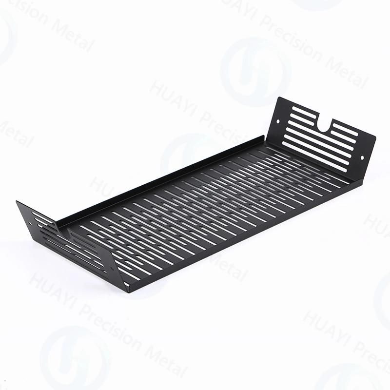 Custom Aluminum Sheet Metal Fabrication Parts / Laser Cutting and Bending Service with Anodized / Black Powder Coating
