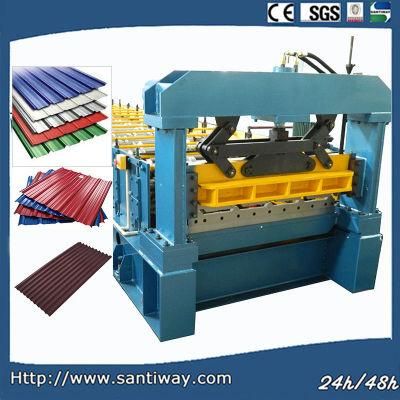 Low Price China Factory CE Certificated Wall Panel Cold Roll Forming Machine Cuttingtile