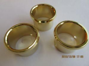 High Quality Custom Aluminum Ring with Gold Chrome Plating