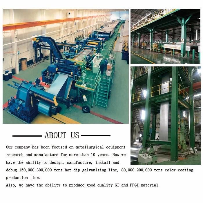 250, 000tpy Hot DIP Continuous Galvanizing Line