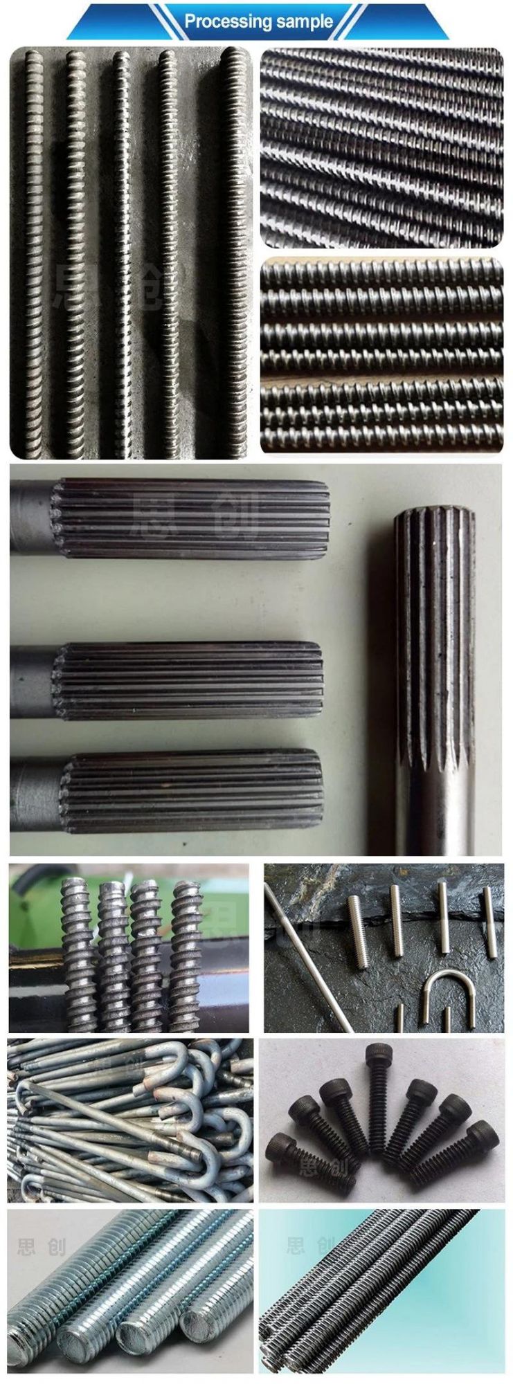 Easy to Operate Z285-650 Thread Rolling Machine Screw Thread Rolling Machine