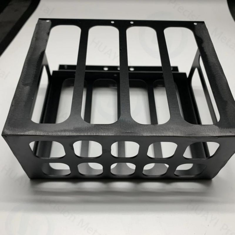 China Custom Metal Black Cage Sheet Metal Parts for Bird