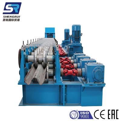 W Beam Crash Barrier Highway Guardrail Roll Forming Making Machine for Road Safety