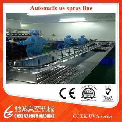 Automatic UV Coat Spray Painting Equipment Film Coating Machine