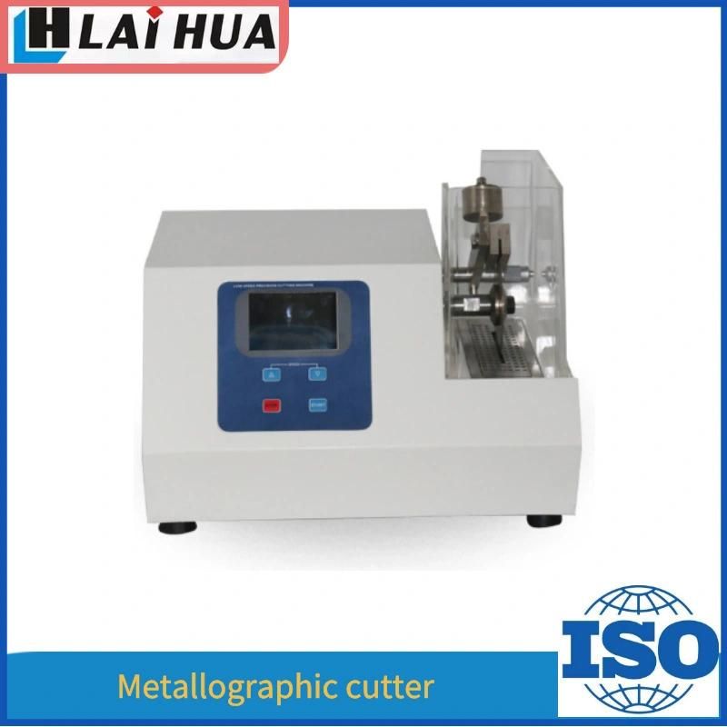 Low Speed Precision Metallographic Sample Cutting Machine/Metallurgical Cutter/Low Speed Precise Cutting Machine