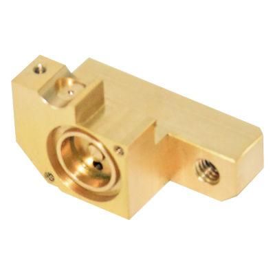 Brass Machine Part with CNC Milling