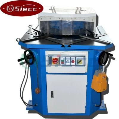 Adjustable Angle Hydraulic V Notching Machine and Stainless Steel Plate Cutting