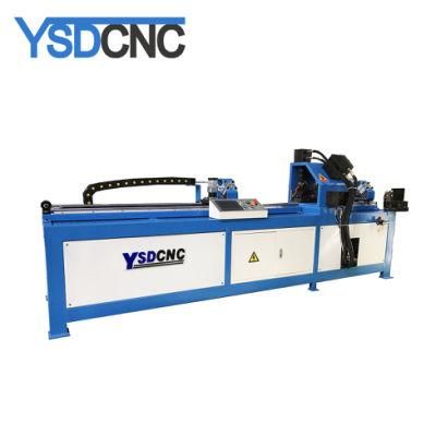 Ventilation Equipment HVAC Air Pipe Angle Steel Iron Flange Making Punching and Cutting Machine