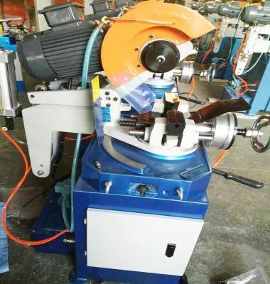 Black Iron Semi-Automatic Hand Mc275 Steel Pipe Cutting Equipment