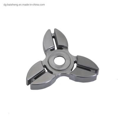 Triangle Fingertip Gyro by CNC Turn-Milling From Ss 304