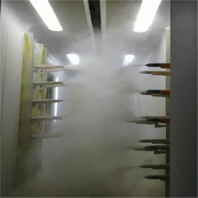 China New Steel Electrostatic Manual Powder Coating Spray Booth for Doors