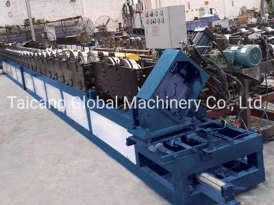 Door Forming Machine Color Steel High Speed Roller Shutter Door Roll Former Making Machine