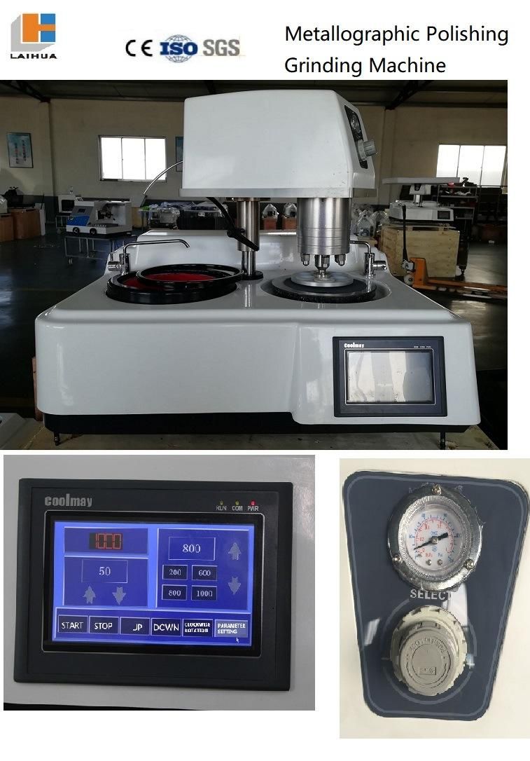 Dual Disc Metallographic Specimen Auto Grinding Polishing Machine Price