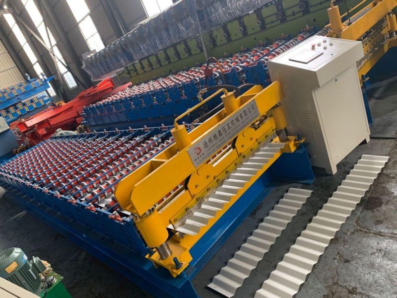 Hot Sales Corrugated Iron Roofing Sheet Roll Forming Machine Steel Tile Making Machine