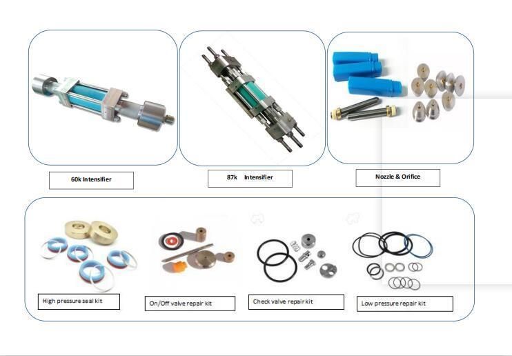 High Pressure Cylinder 55K Waterjet Direct Drive Pump Parts