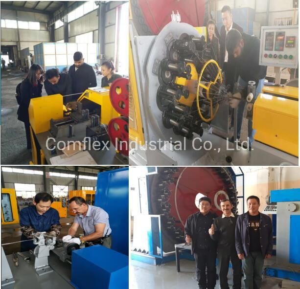 Stainless Steel Wire Braiding Machine for Hydraulic Hose/ Rubber Hose/Metal Hose