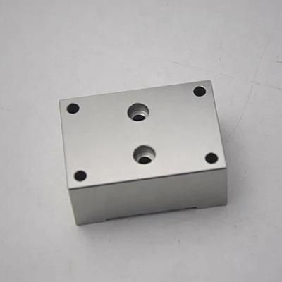 Aluminum 6061 Glass Sand Blast Black Anodized Machine Part for Autocar