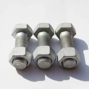 Grade 8.8 M8 M10 Carbon Steel Zinc Plated DIN6921 Hex Flange Bolts