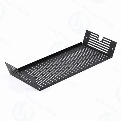 Custom Aluminum Sheet Metal Fabrication Parts / Laser Cutting and Bending Service with Anodized / Black Powder Coating