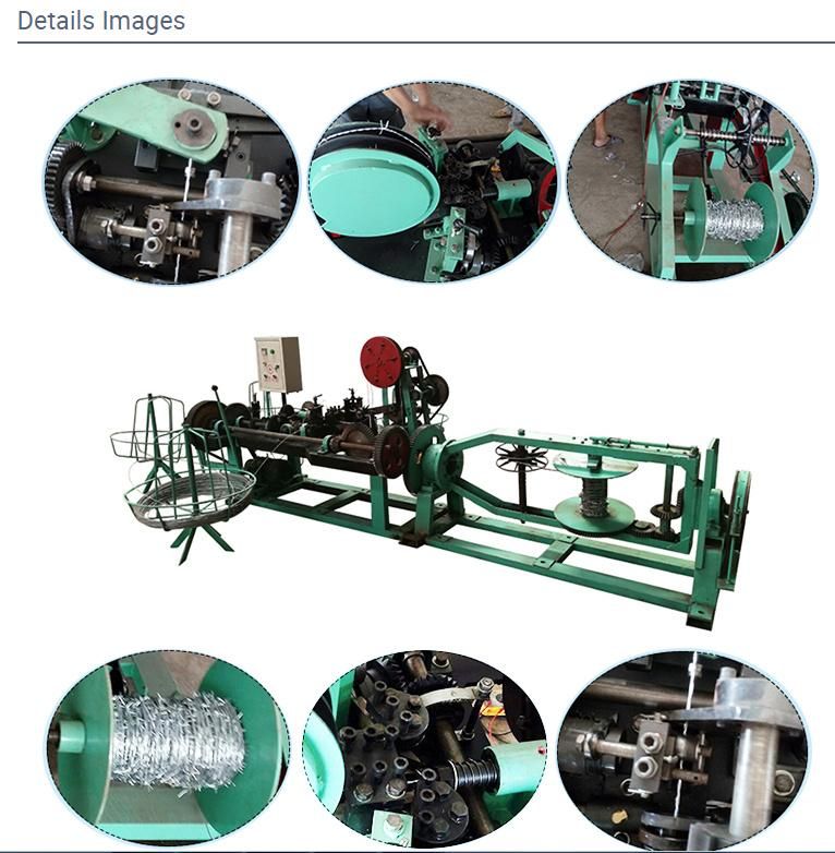 High Speed Automatic Double Twist Barbed Wire Machine