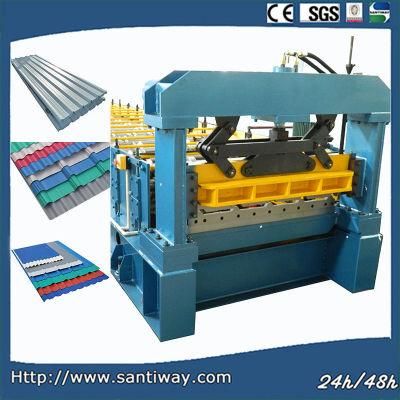 Low Price China Factory Automatic Color Steel Shutter Steel Door Cold Roll Forming Machine