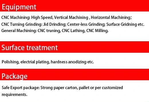 High Precision CNC Machining Part of Auto Parts