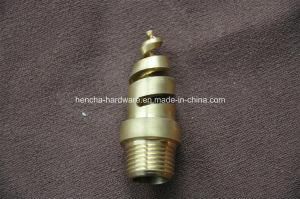 CNC Machining Part of Brass Water Spiral Nozzle