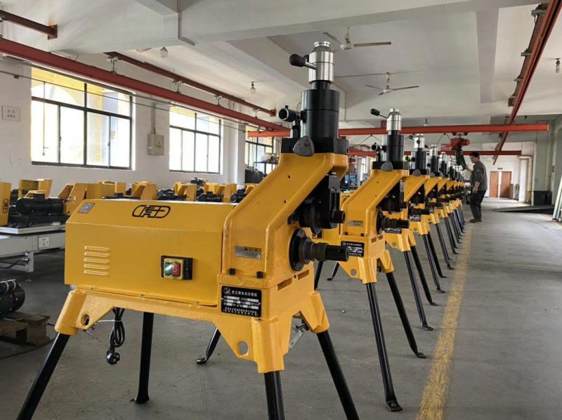 Hongli Factory 2*-12" Automatic Pipe Roll Grooving Machine