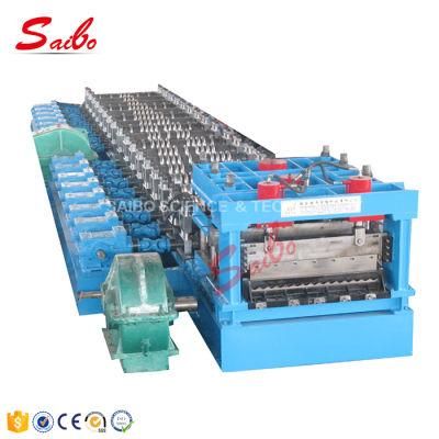 Thick Steel Storage Grain Silo Corrugated Panel Roll Forming Machine