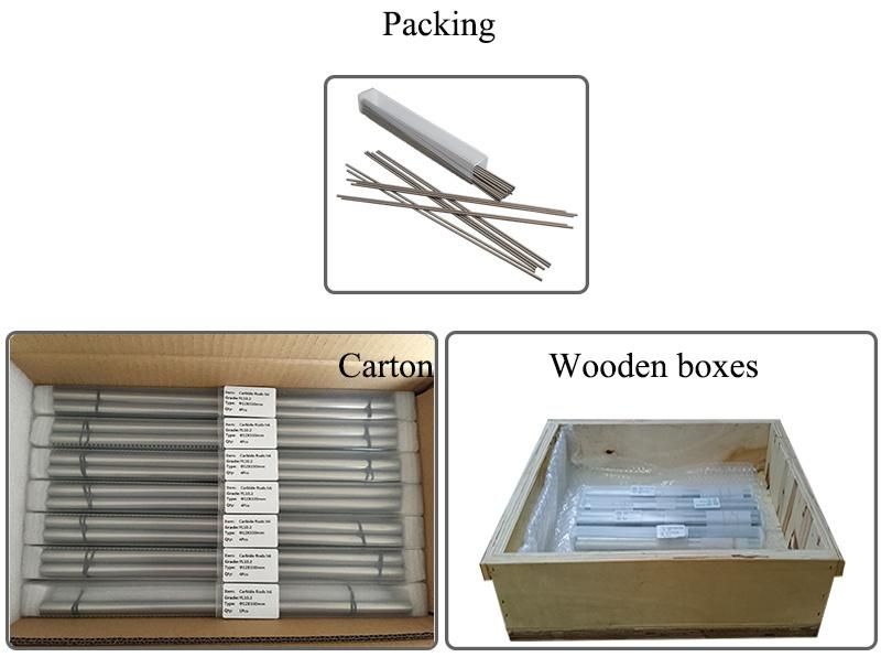 Customized Carbide Rod with Holes and Cone