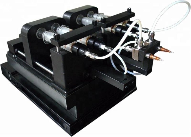 Electro-Spinning System with Three Collectors for Fiber Filtration Protective Materials