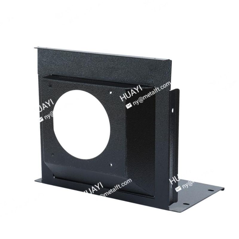 High Quality Manufacturer OEM Custom Precision Stainless Steel Black Anodized Sheet Metal Parts