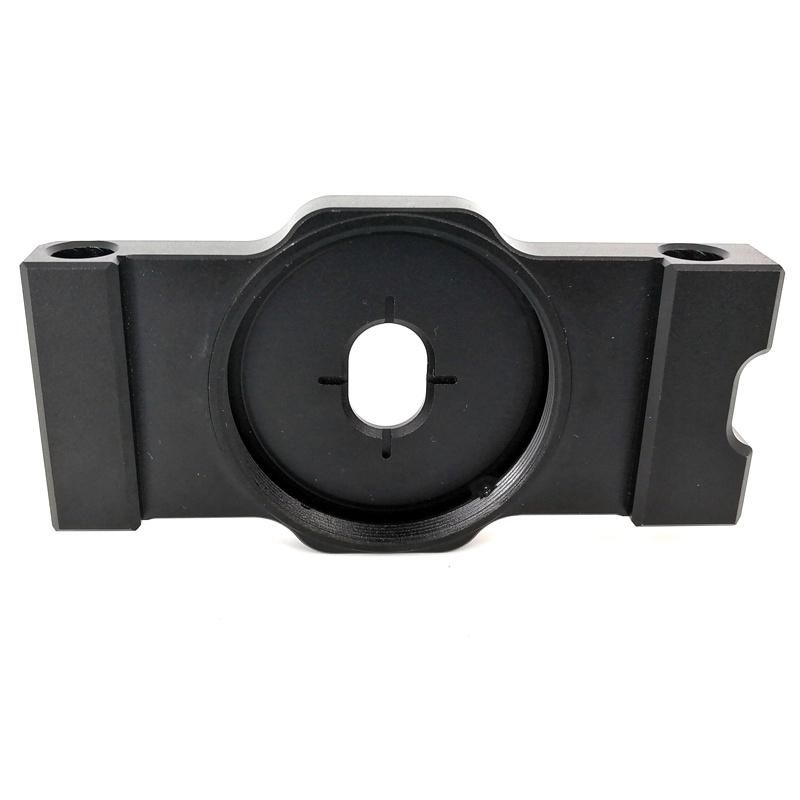 CNC Milling Aluminum Camera Lens Parts Black Anodized Camera Acces