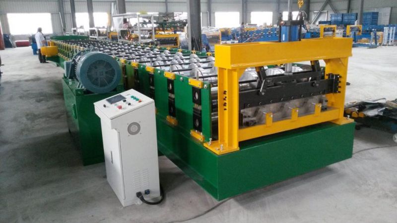 Yx51-750 Metal Floor Decking Floor Deck Roll Forming Machine