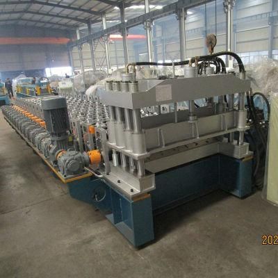 Hot Selling Aluminum Coils Glazed Roofing Metrocopo Tile Roll Forming Machine for Nigeria Market with ISO 9001 Quality Certificate