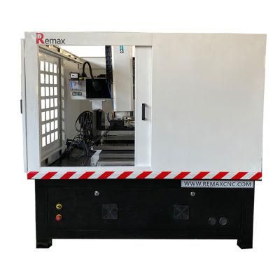 5 Axis Atc 6060 Aluminium Shoe Mould Milling CNC Router Machine
