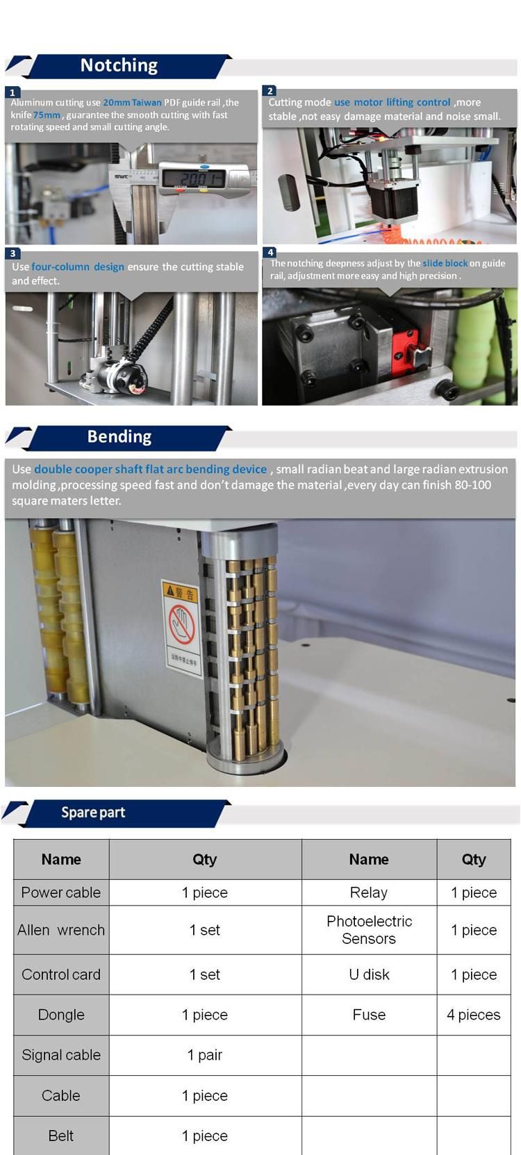 Automatic CNC Channel Letter Bending Machine with High Accuracy and Quality